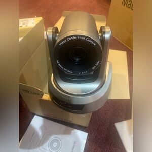 Silver Video Conference Camera
